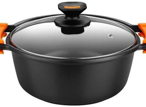 Monix Cacerola, Aluminio Fundido, Negro, 30 x 24 x 30 cm, 2